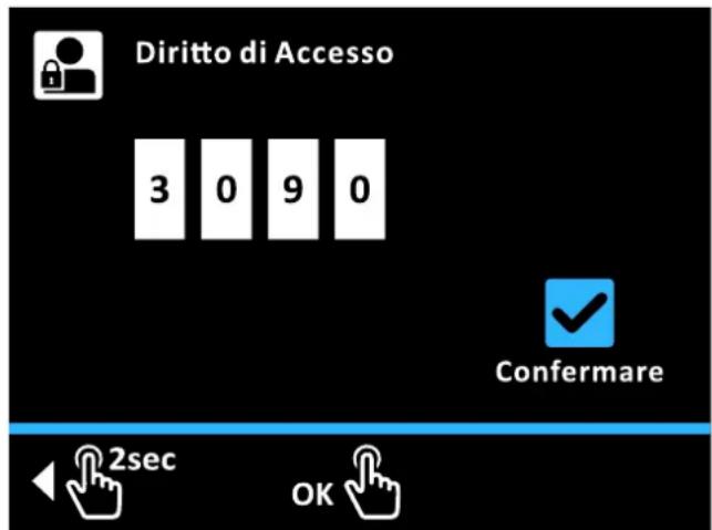 DAIKIN Altherma 3 R ECH₂O - Diritto di Accesso (Codice del tecnico) - 1
