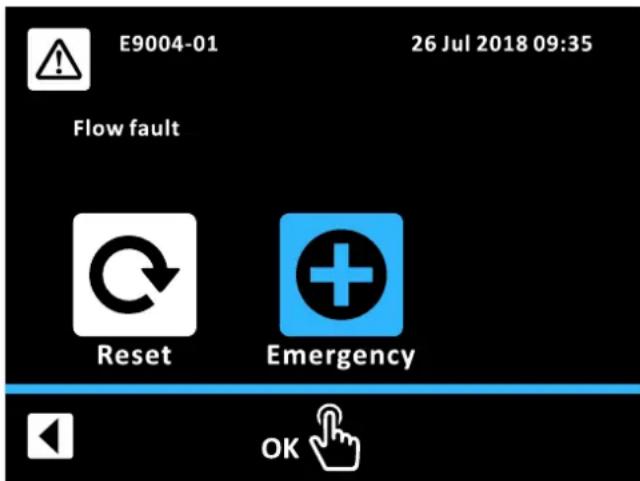 DAIKIN Altherma 3 R ECH₂O - Error screen - 1
