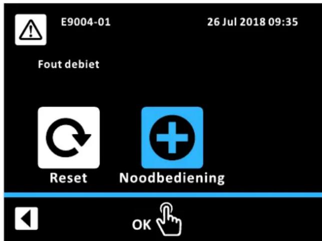 DAIKIN Altherma 3 R ECH₂O - Foutscherm - 1