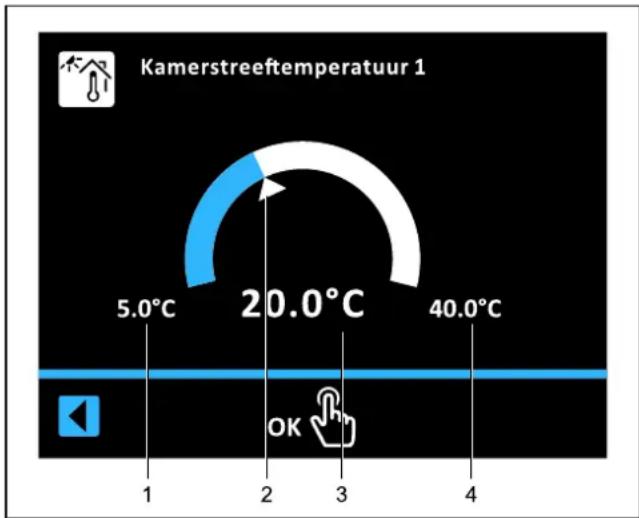 DAIKIN Altherma 3 R ECH₂O - Streefwaarden instellen - 1