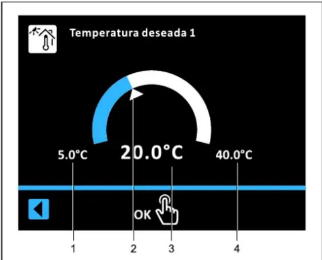 DAIKIN Altherma 3 R ECH₂O - Ajustar los valores nominales - 1