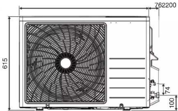 DAIKIN FTXC25BV1B - UNITÀ ESTERNA RXC50/60 - 3