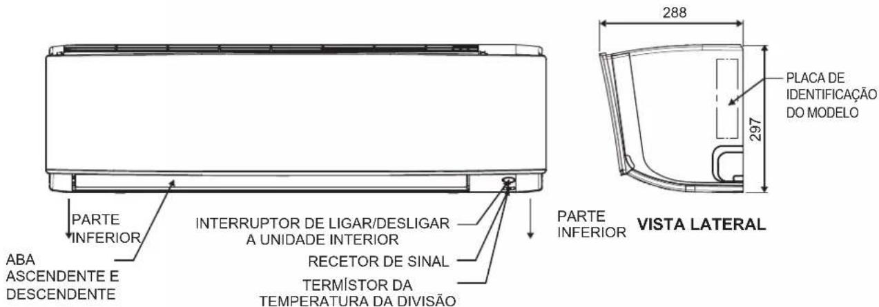 DAIKIN FTXC25BV1B - DIMENSÃO EXTERIOR - 5