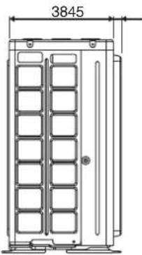 DAIKIN FTXC25BV1B - DIMENSION EXTÉRIEURE - 6
