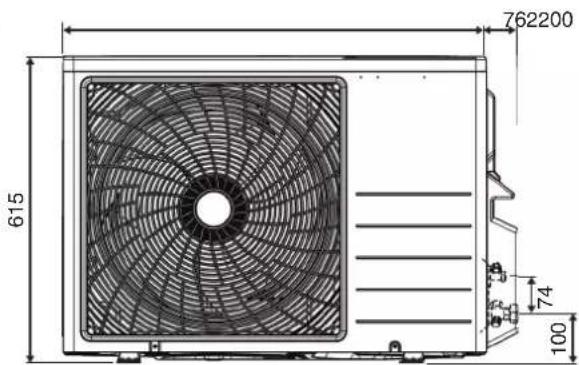 DAIKIN FTXC25BV1B - JEDNOSTKA ZEWNETRZNA RXC50/60 - 3