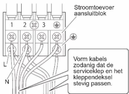 DAIKIN FTXC25BV1B - WAARSCHUWING - 2