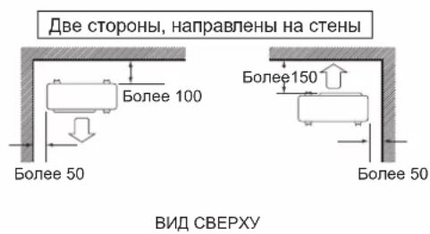 DAIKIN FTXC25BV1B - УСТАНОВКА НАРУЖНОГО БЛОКА - 2
