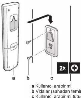 DAIKIN FTXP50M2V1B - Kullanıcı arayüzünü duvara sabitlemek için - 1