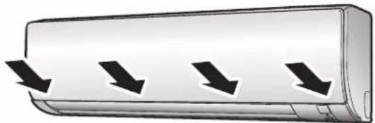 DAIKIN FTXP20M5V1B - Die Frontblende schließen - 1