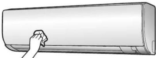 DAIKIN FTXP20M5V1B - Για να καθαρίσετε την πρόσοψη - 1