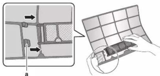 DAIKIN FTXP60M2V1B - To clean the air filters - 2