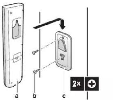 DAIKIN FTXP60M2V1B - Fixar a interface de utiliser à parede - 1
