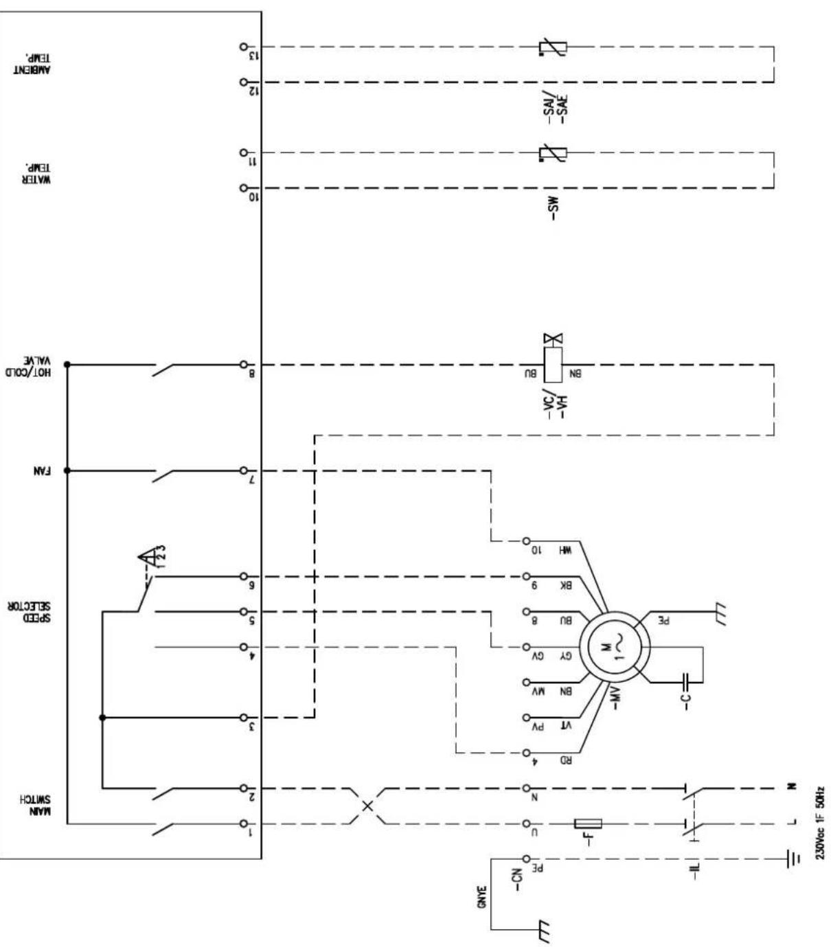DAIKIN FWB15CATN6V3 - Specific for schemes with FWECSAP control - 46