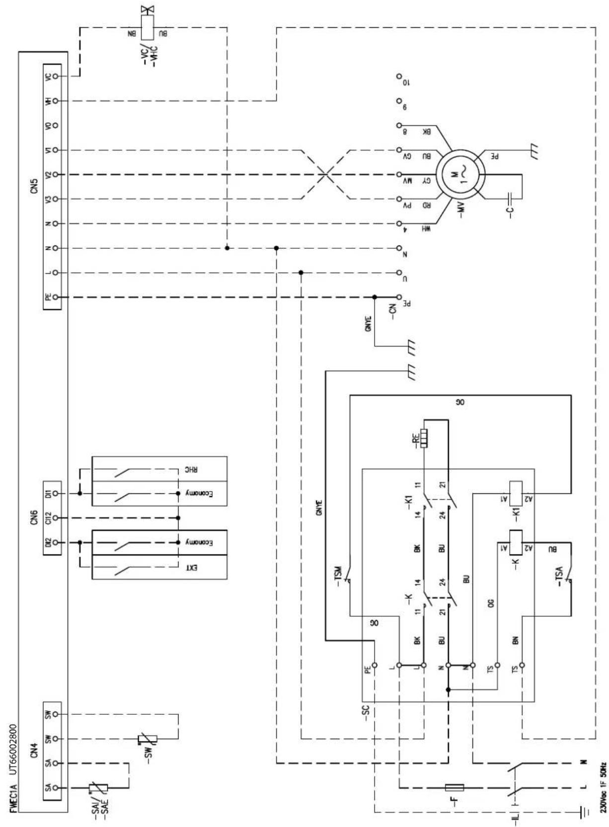 DAIKIN FWB15CATN6V3 - Specific for schemes with FWECSAP control - 33