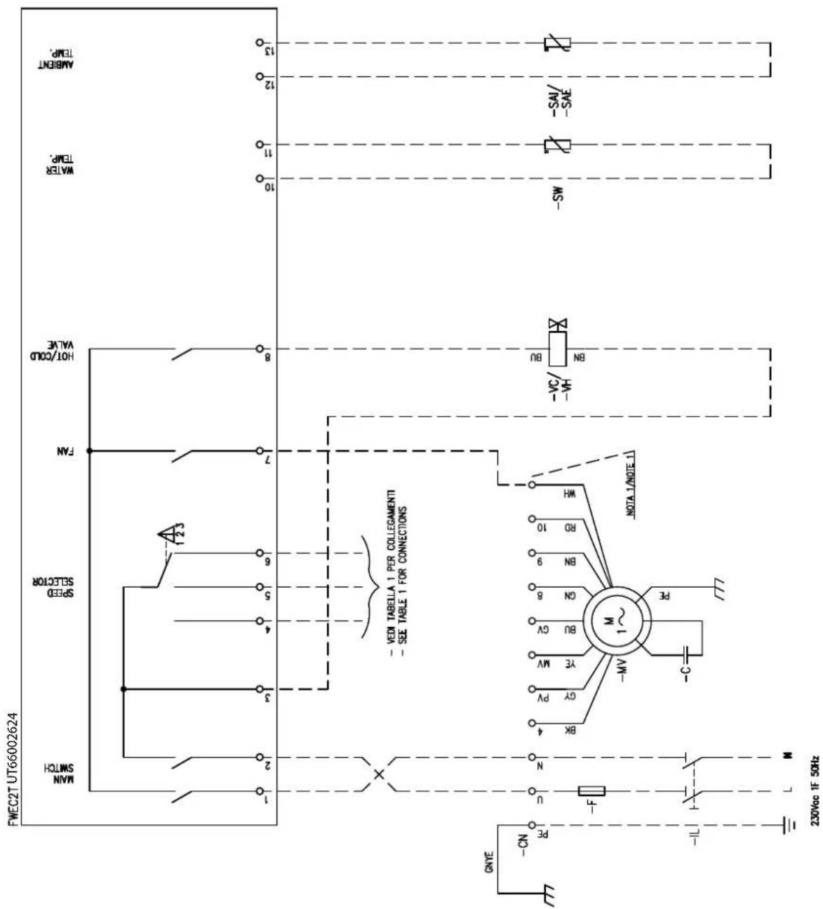 DAIKIN FWB15CAFN6V3 - Specific for schemes with FWECSAP control - 46