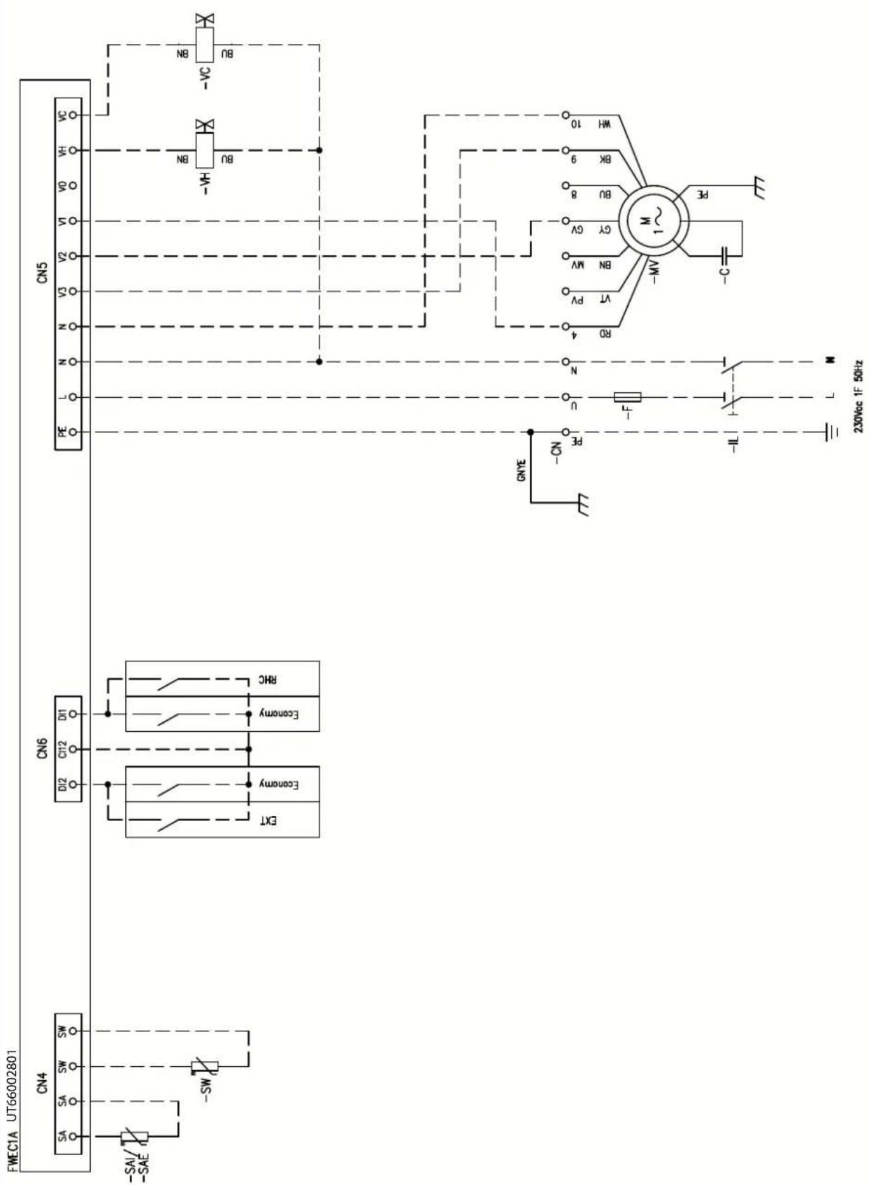 DAIKIN FWB04CATN6V3 - Specific for schemes with FWECSAP control - 27