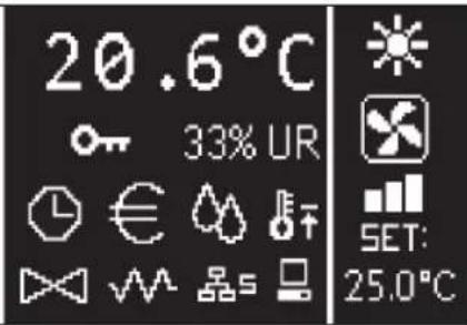 DAIKIN FWD10AAFN6V3 - GEBRUIKERSTERMINAL - 1