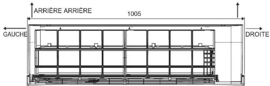 DAIKIN FTXC20BV1B - DIMENSION EXTÉRIEURE - 4