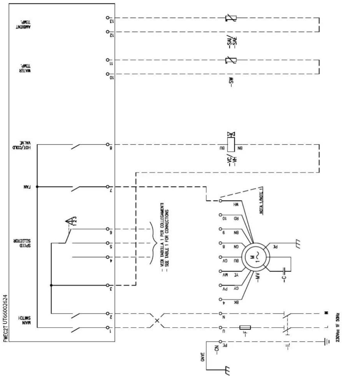 DAIKIN FWB08CAFN6V3 - Specific for schemes with FWECSAP control - 47