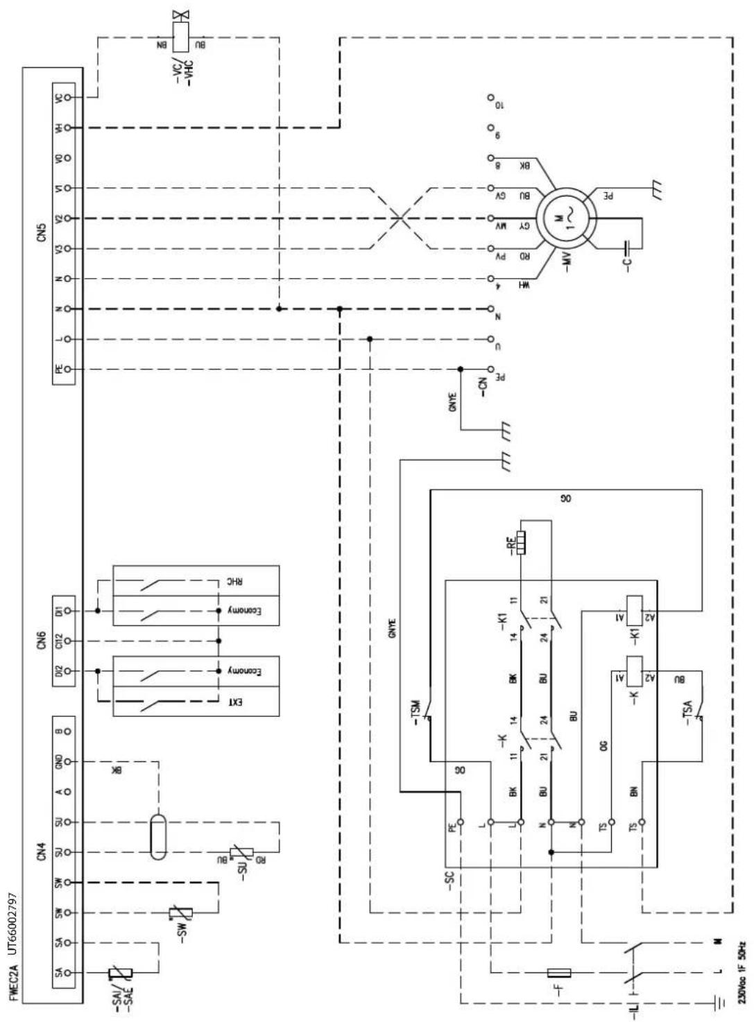 DAIKIN FWB08CAFN6V3 - Specific for schemes with FWECSAP control - 39