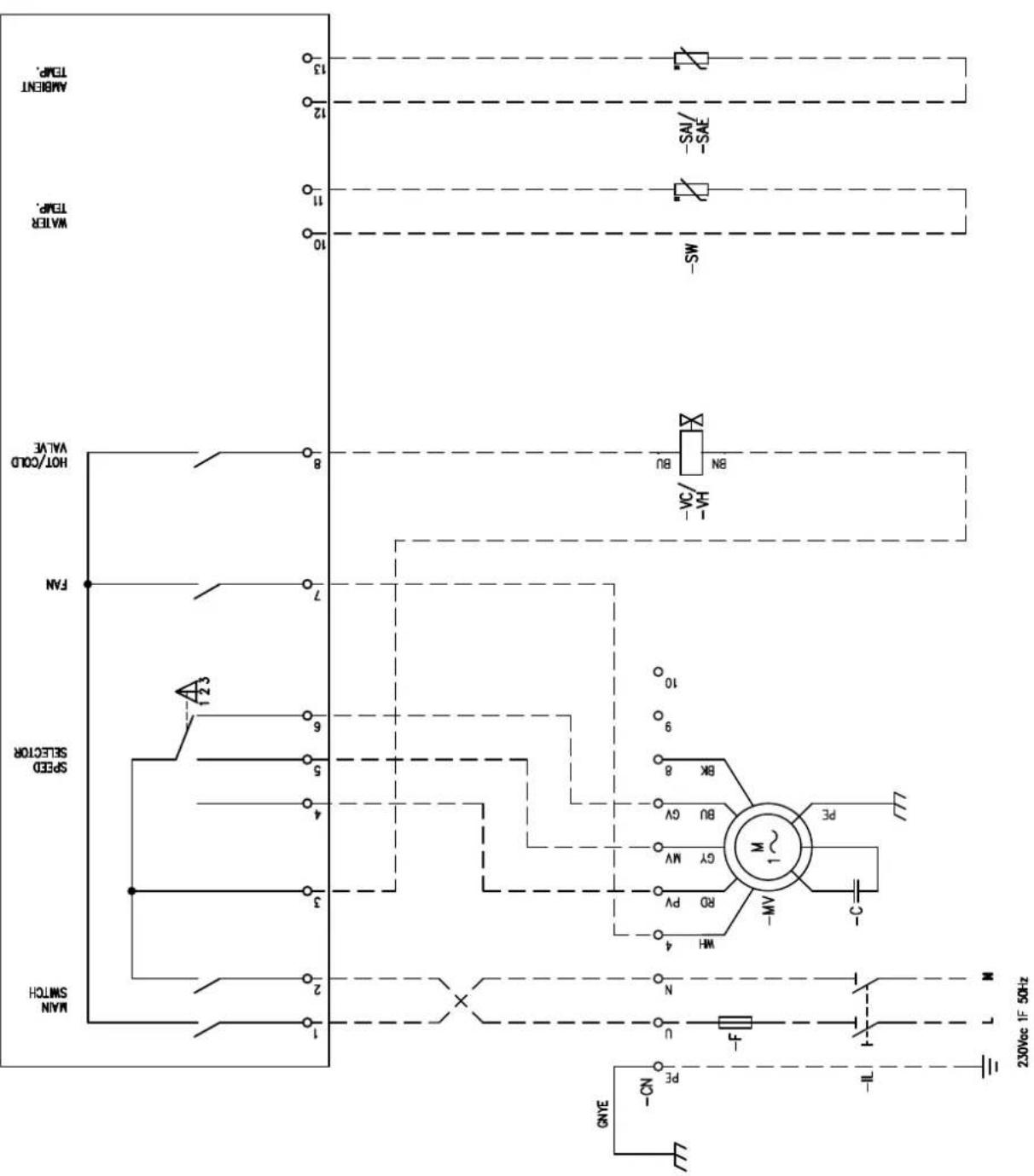 DAIKIN FWB08CAFN6V3 - Specific for schemes with FWECSAP control - 48