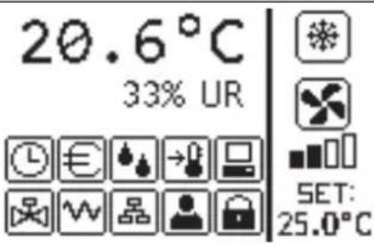 DAIKIN FWD12ACTN6V3 - INTERFACCIA UTENTE - 1