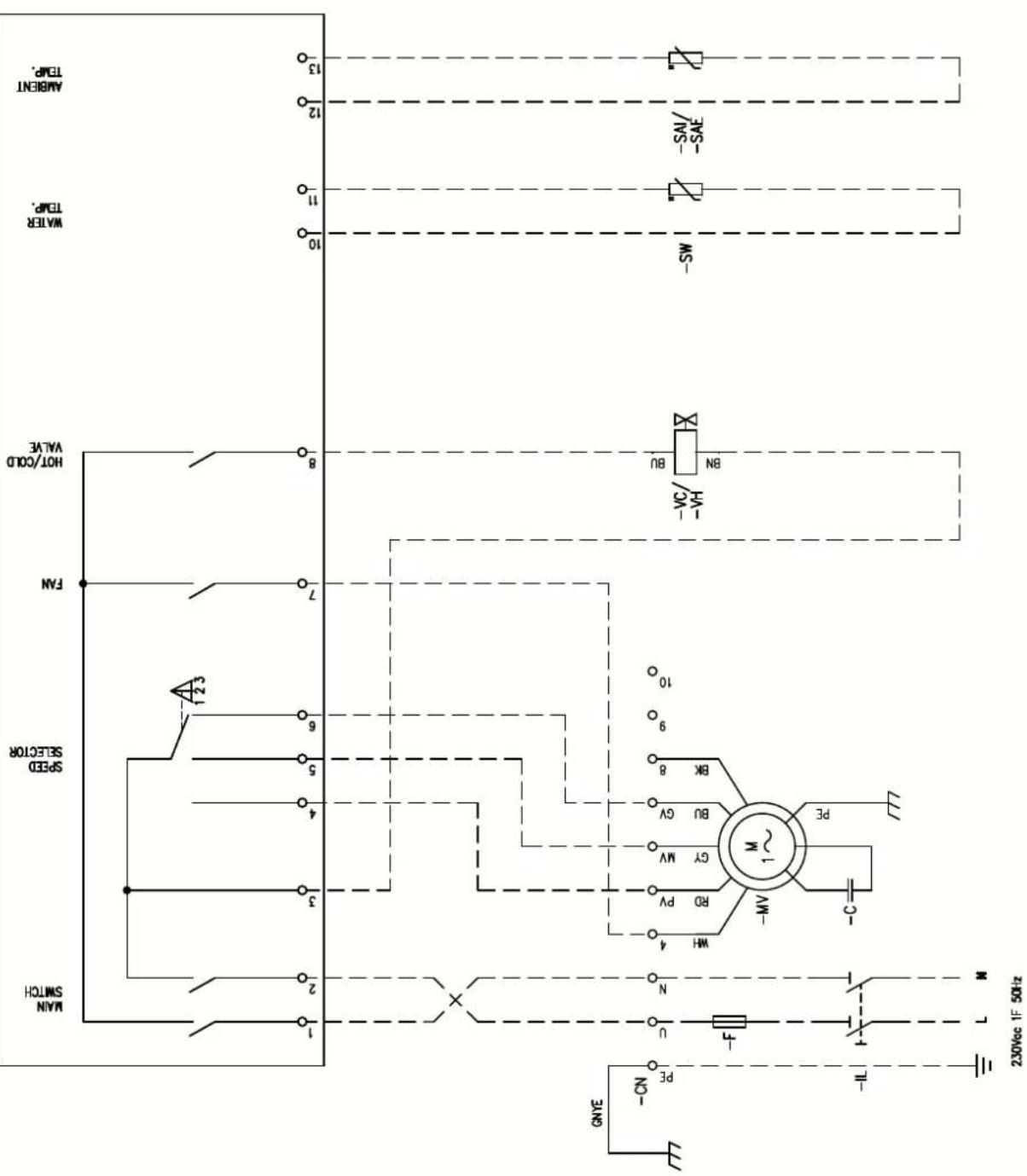 DAIKIN FWB17CAFN6V3 - Specific for schemes with FWECSAP control - 47