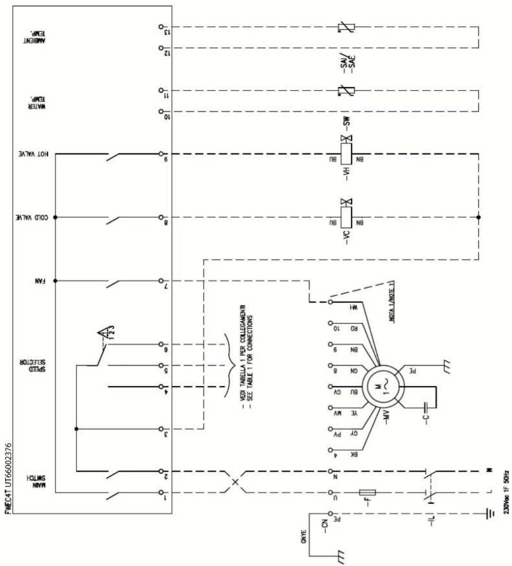 DAIKIN FWB06CAFN6V3 - Specific for schemes with FWECSAP control - 50