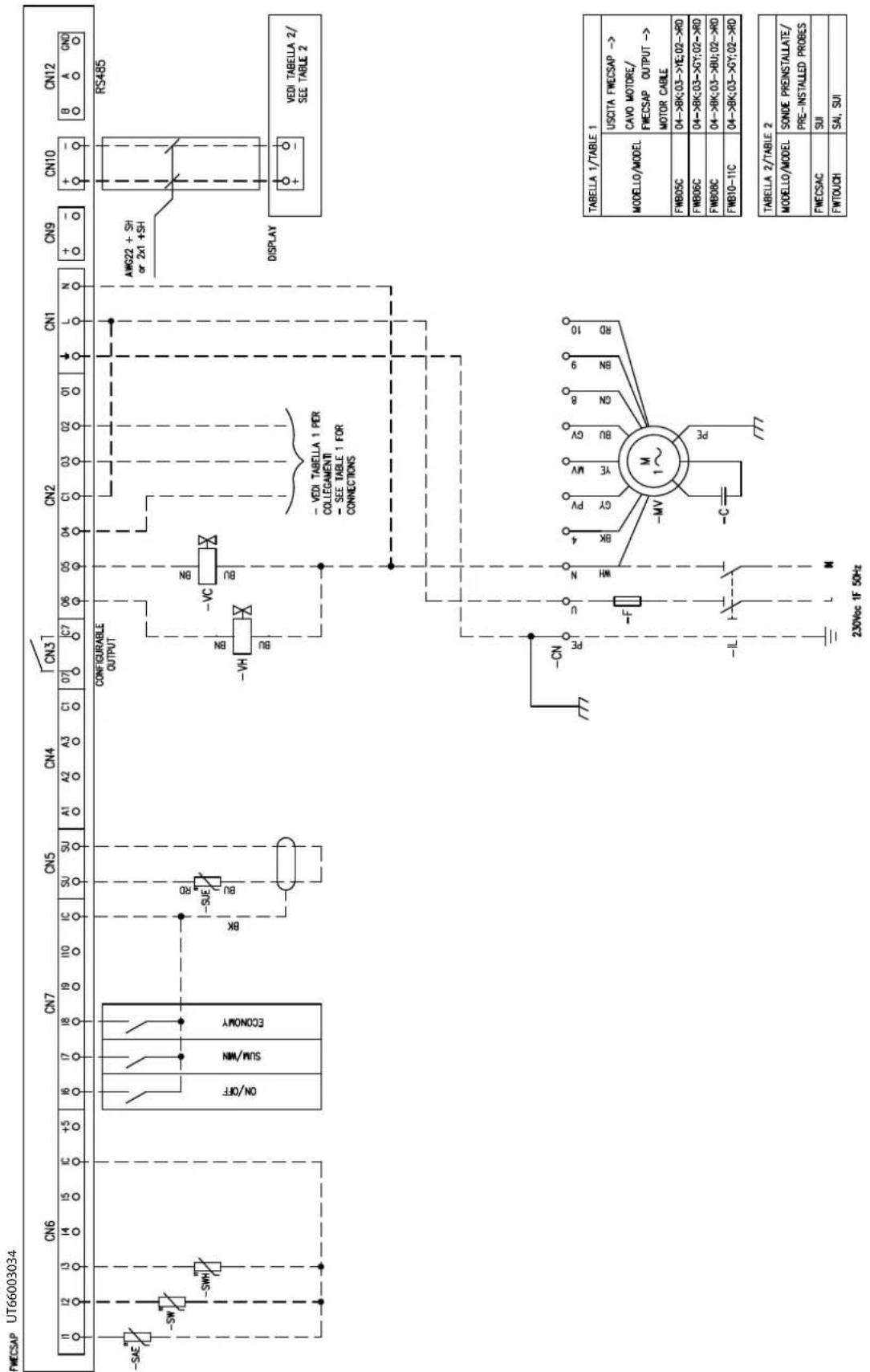 DAIKIN FWB04CAFN6V3 - Specific for schemes with FWECSAP control - 17