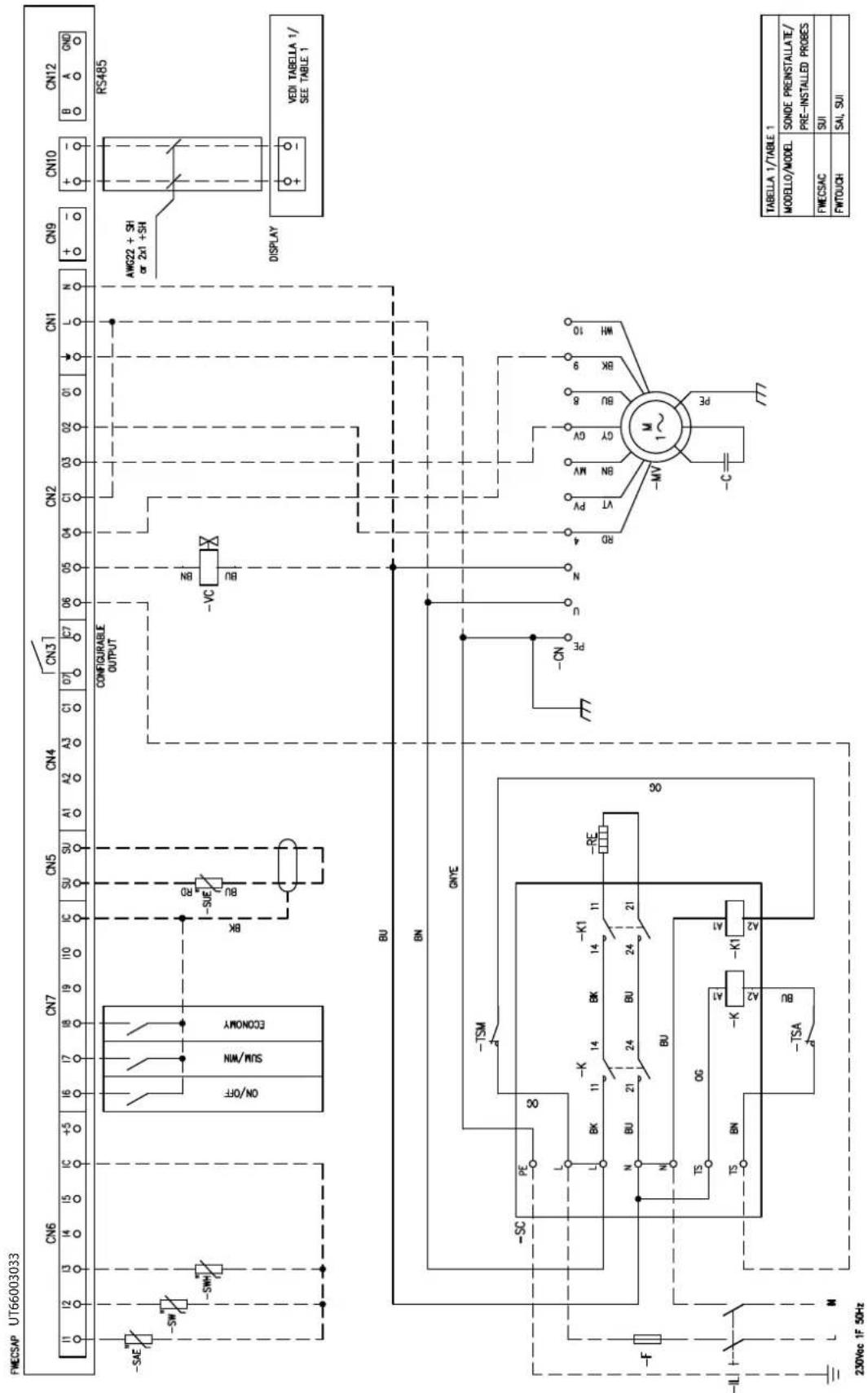 DAIKIN FWB04CAFN6V3 - Specific for schemes with FWECSAP control - 19