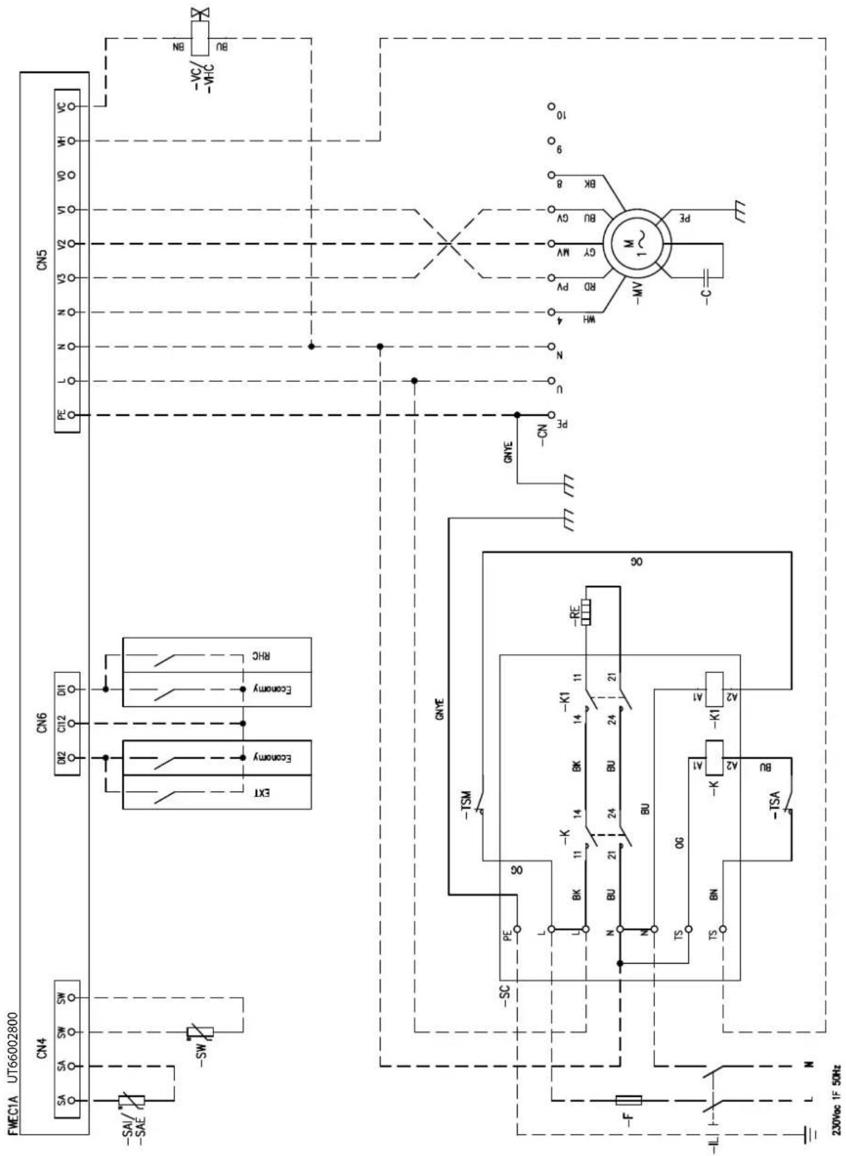DAIKIN FWB04CAFN6V3 - Specific for schemes with FWECSAP control - 33