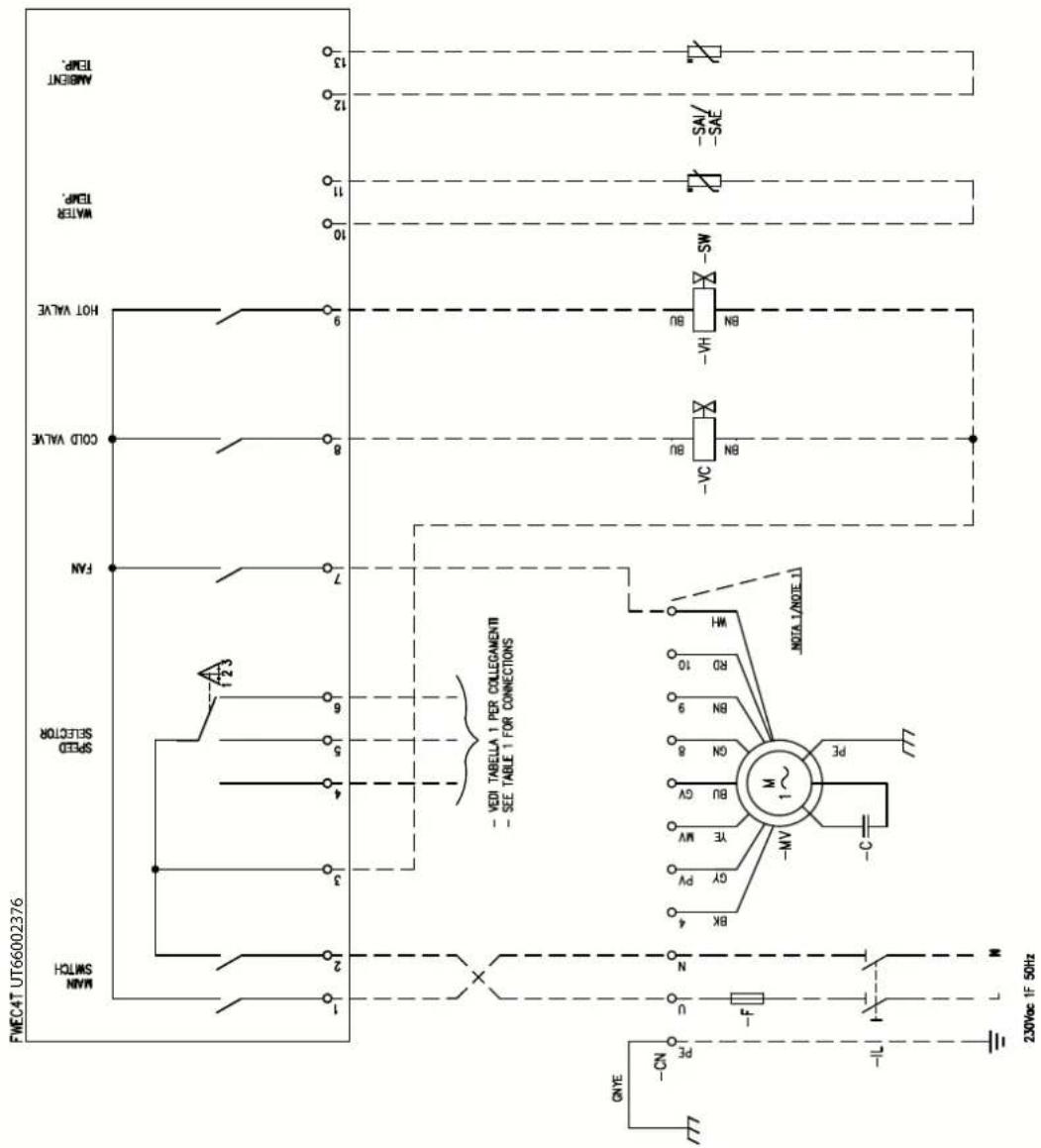 DAIKIN FWB04CAFN6V3 - Specific for schemes with FWECSAP control - 50