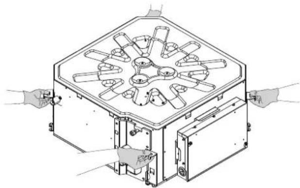 DAIKIN FWF04DAFN5V3 - Disimballaggio e movimentazione del ventilconvettore - 1