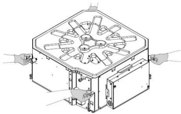 DAIKIN FWF04DAFN5V3 - To unpack and handle the fan coil unit - 1