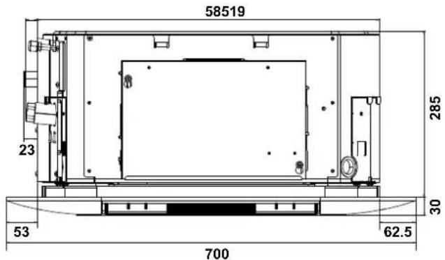 DAIKIN FWF05DATN5V3 - Габариты - 2