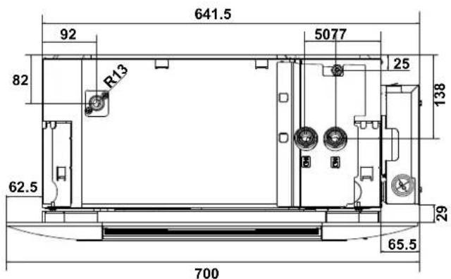 DAIKIN FWF05DATN5V3 - Abmessungen - 3