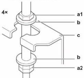 DAIKIN FWF03DAFN5V3 - Για να τοποθετήσετε τα μπουλόνια ανάρτησης - 3