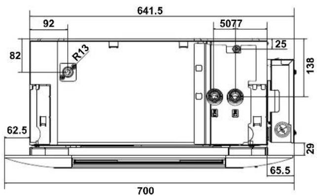 DAIKIN FWF03DAFN5V3 - Διαστάσεις - 3