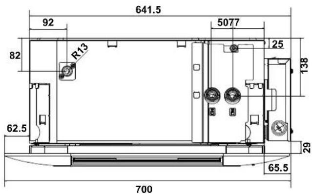 DAIKIN FWF03DAFN5V3 - Габариты - 4