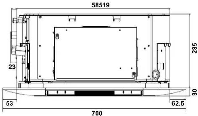 DAIKIN FWF04DATN5V3 - Габариты - 2