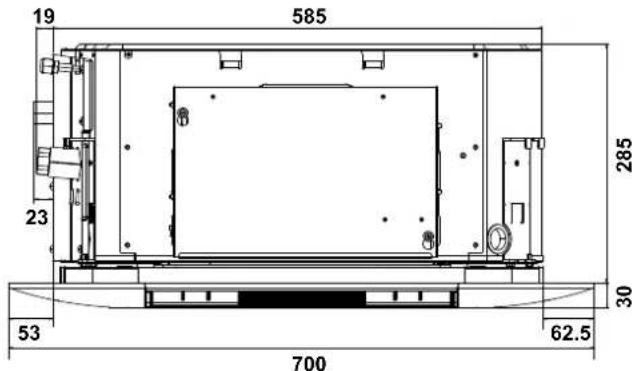 DAIKIN FWF04DATN5V3 - Dimensions - 2