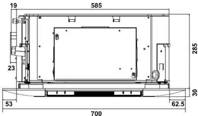 DAIKIN FWF04DATN5V3 - Dimensões - 2