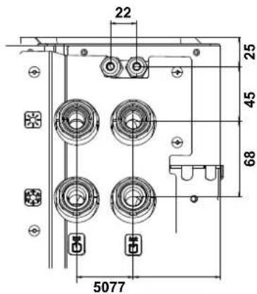 DAIKIN FWF02DAFN5V3 - Afmetingen - 4