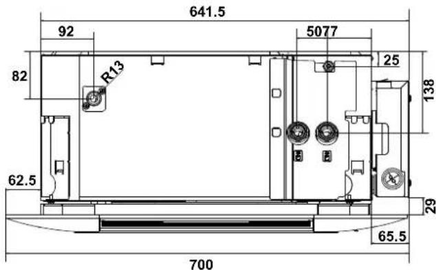 DAIKIN FWF02DAFN5V3 - Boyutlar - 3