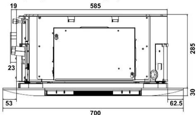 DAIKIN FWF05DAFN5V3 - Διαστάσεις - 2