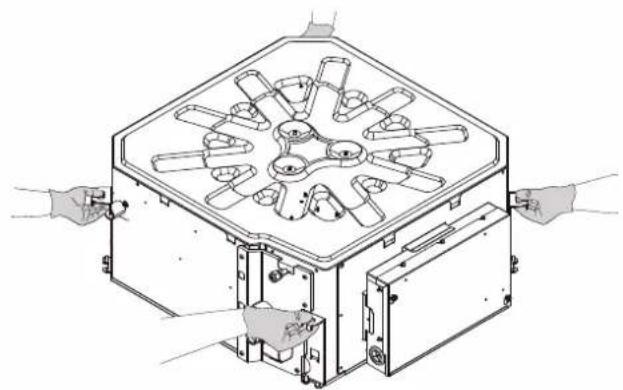 DAIKIN FWF05DAFN5V3 - Ventilator-Konvektor auspacken und handhaben - 1