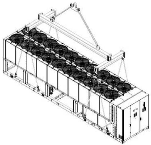 DAIKIN EWADC15CZXR - Einheit mit 2 Kompressoren - 1