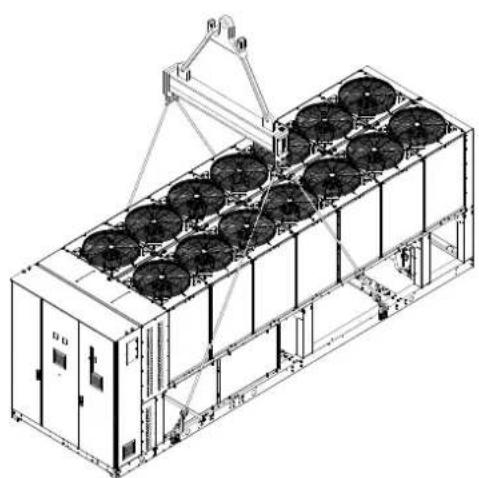 DAIKIN EWAD850CZXR - Positionnement et assemblage - 1