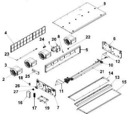 DAIKIN FWE04DAFN5V3-R - WAARSCHUWING - 1