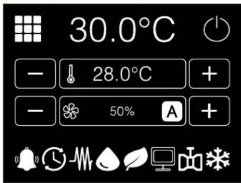 DAIKIN FWE03DAFN5V3-R - USER INTERFACE - 1